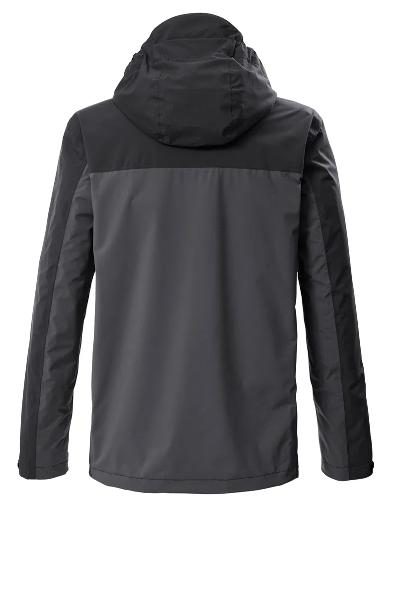 killtec Herren Funktionsjacke/Outdoorjacke mit Kapuze KOS 40 MN JCKT, anthrazit, L, 43999-000
