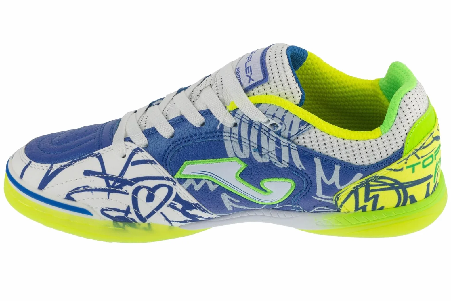 Joma Top Flex 2564 IN TOPW2564IN, Herren, Hallenschuhe, Royal Blue Pito