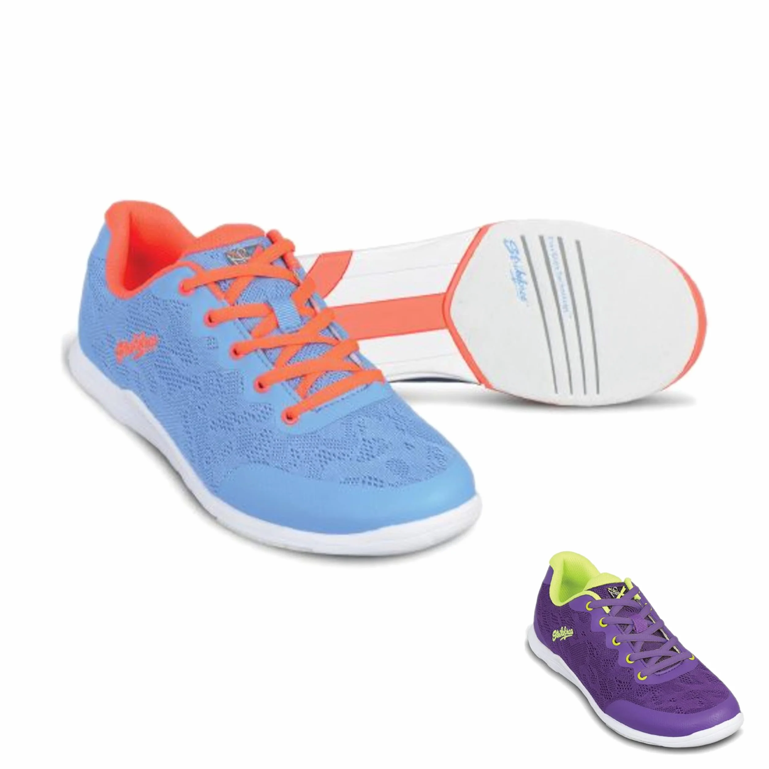 Bowling-Schuhe – [LACE] – KR Strikeforce Bowling - Gleitsohle beidseitig - Sportlich - Farbig