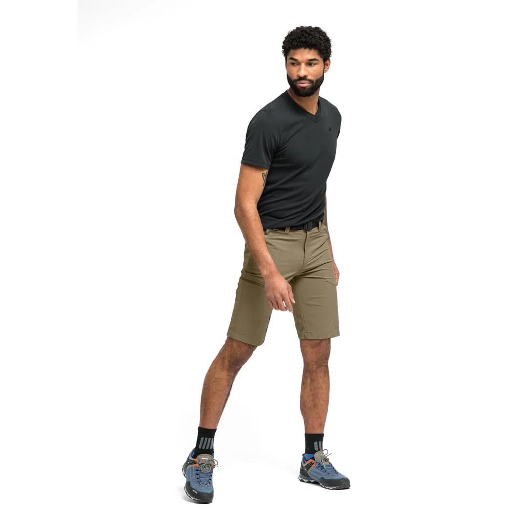 Maier Sports Huang, Kurze Herren Wanderhose, Wasserabweisende Bermuda für Trekking und Hiking, PFC-frei, mSTRETCH pro 4 & Dryprotec