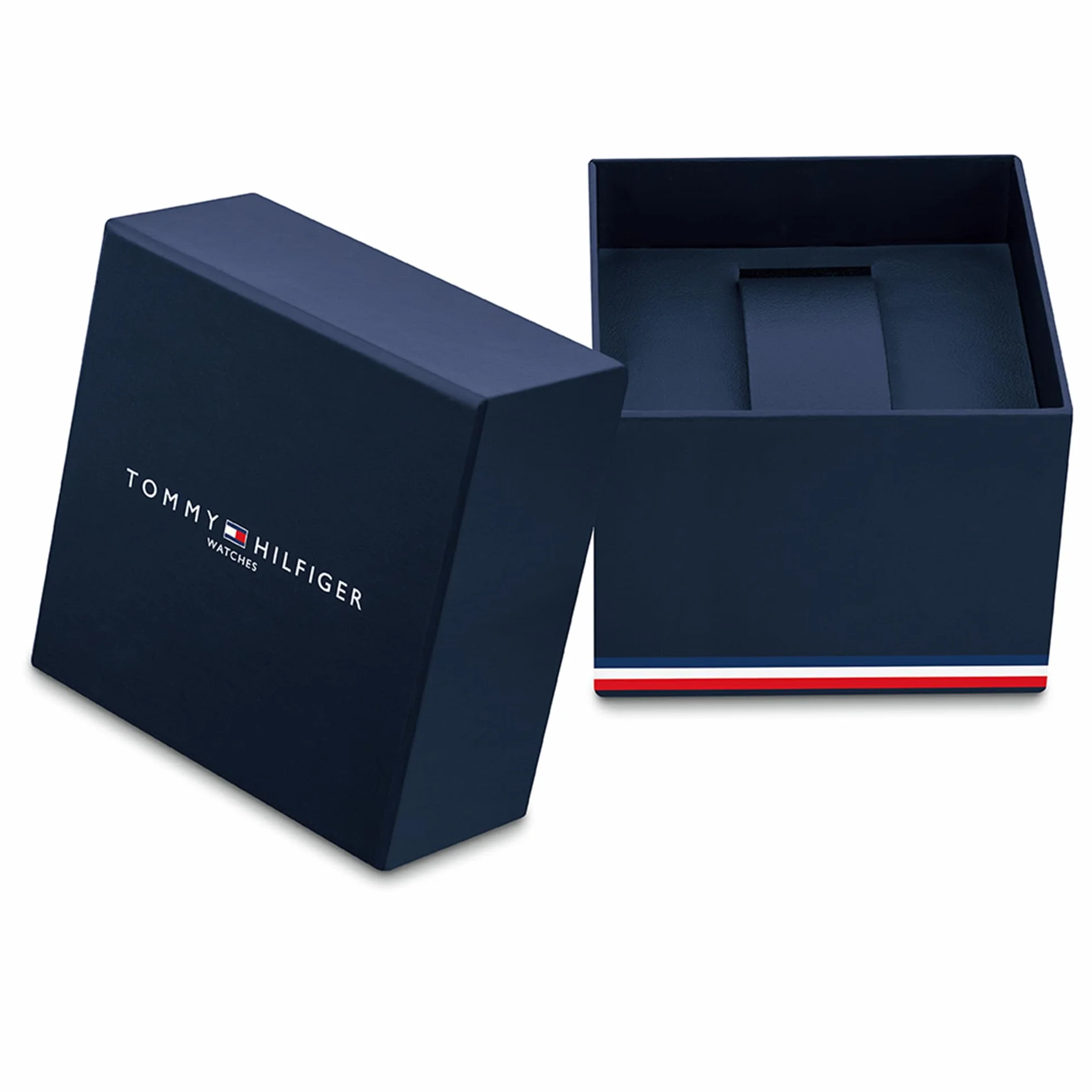 Tommy Hilfiger Uhr mit DREI-Zeiger-Quarzwerk für Herren mit Edelstahl- oder Lederarmband