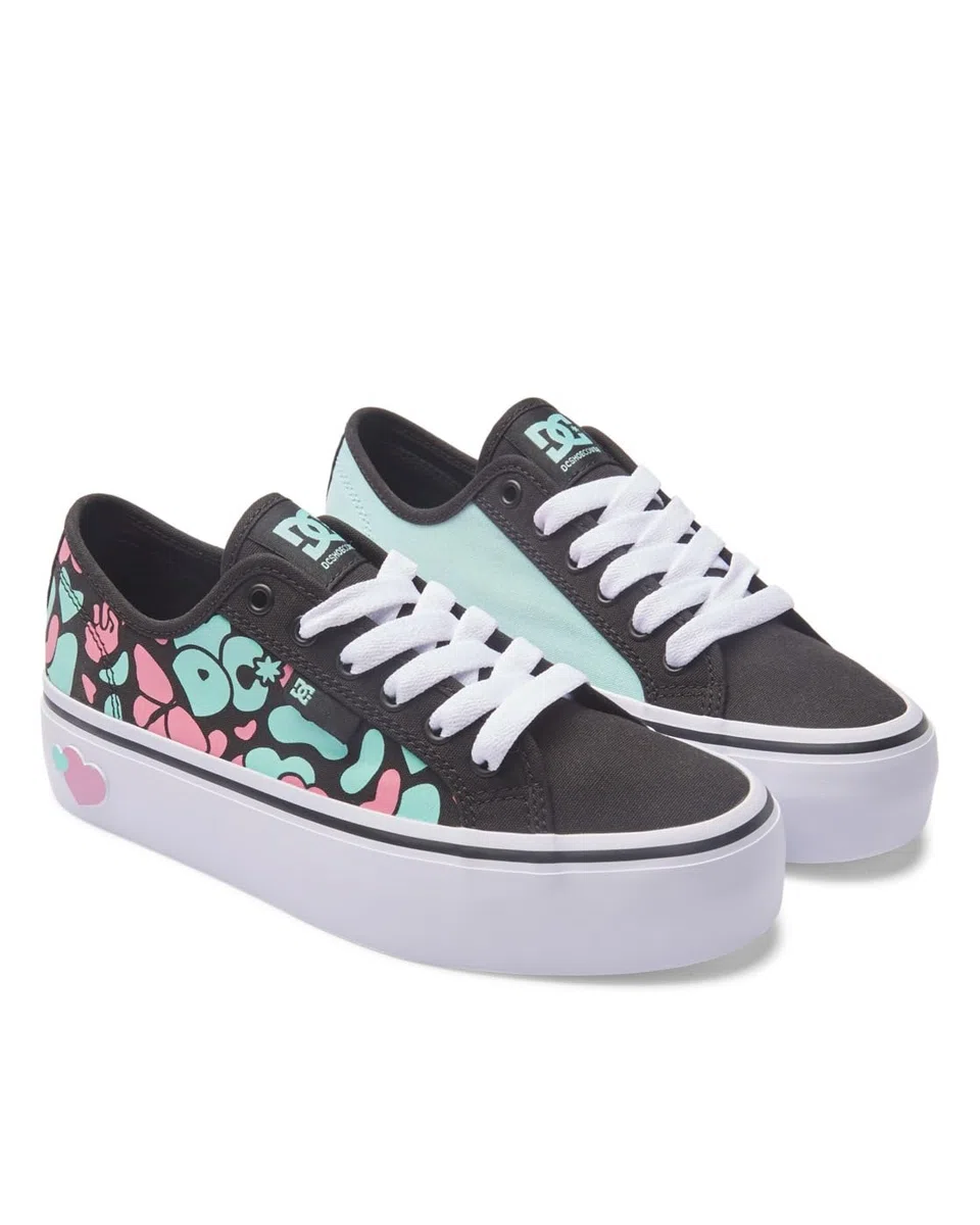 DC Shoes Manuelle Plattform – Schuhe für Damen