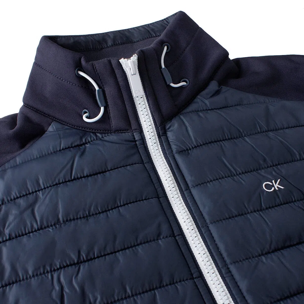 Calvin Klein Herren Golf Weste Hybrid Leicht Gefüttert Winddicht Stretch