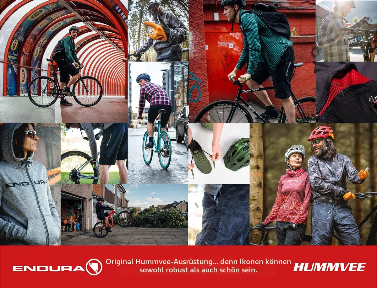 Endura Herren Hummvee Cycling Trouser II | Clickfast Compatible | Mountain Bike Trousers | MTB | Trail | Commute | City Hose