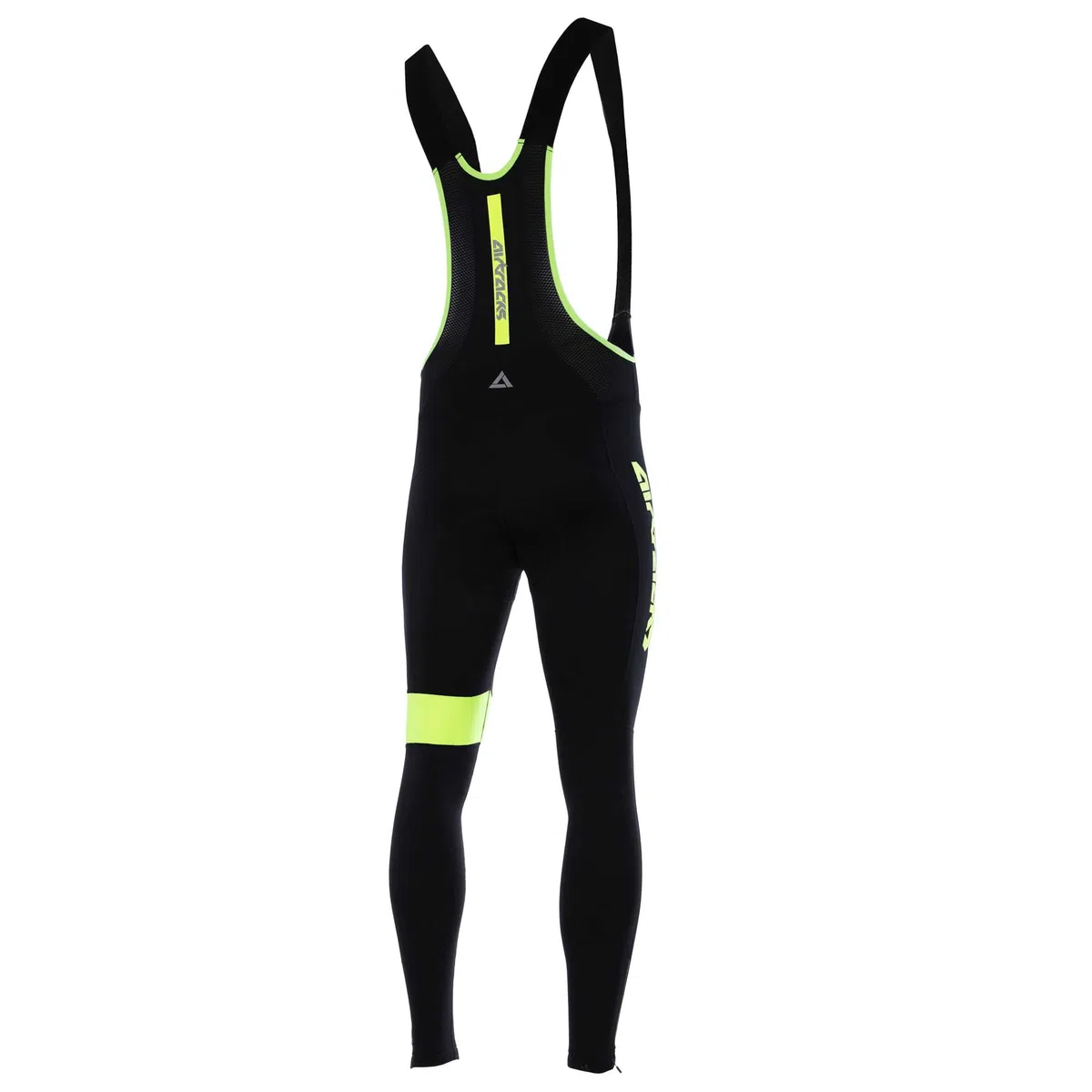 Airtracks Herren Winter Fahrradtrikot Set Pro Team II - Thermo Trägerhose Pro Team II - Thermo Fahrradtrikot Pro Team - optimal für Herbst - Winter