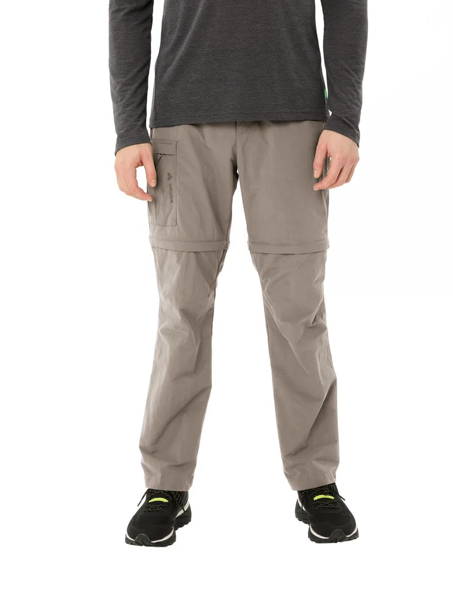 VAUDE Herren Trekkinghose Farley ZO Pants V, schnelltrocknend und atmungsaktiv, abzippbar
