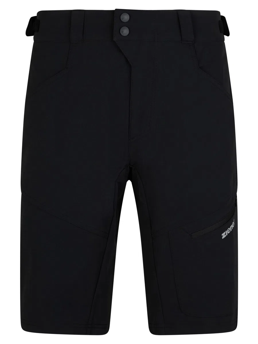 Ziener Herren Fahrrad-Shorts mit Innenhose - Mountainbike/Outdoor/Freizeit - atmungsaktiv,schnelltrocknend,gepolstert Nelat X-Function