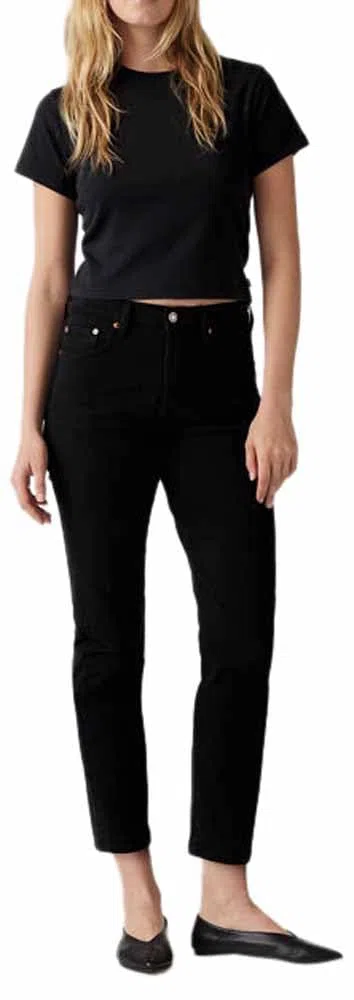 Levi's 501 Crop High Rise Straight Fit Damen Jeanshose