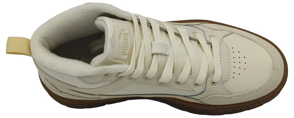 Puma Damen Karmen Ii Idol Mid ShoesPUMA Damen Karmen II Idol Mid Schuhe, White-Mauve Mist-Feather Gray, Größe 40