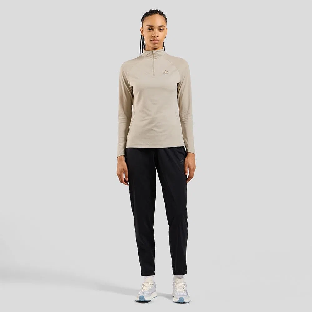 Odlo Damen Essential Ceramiwarm Half Zip Longsleeve