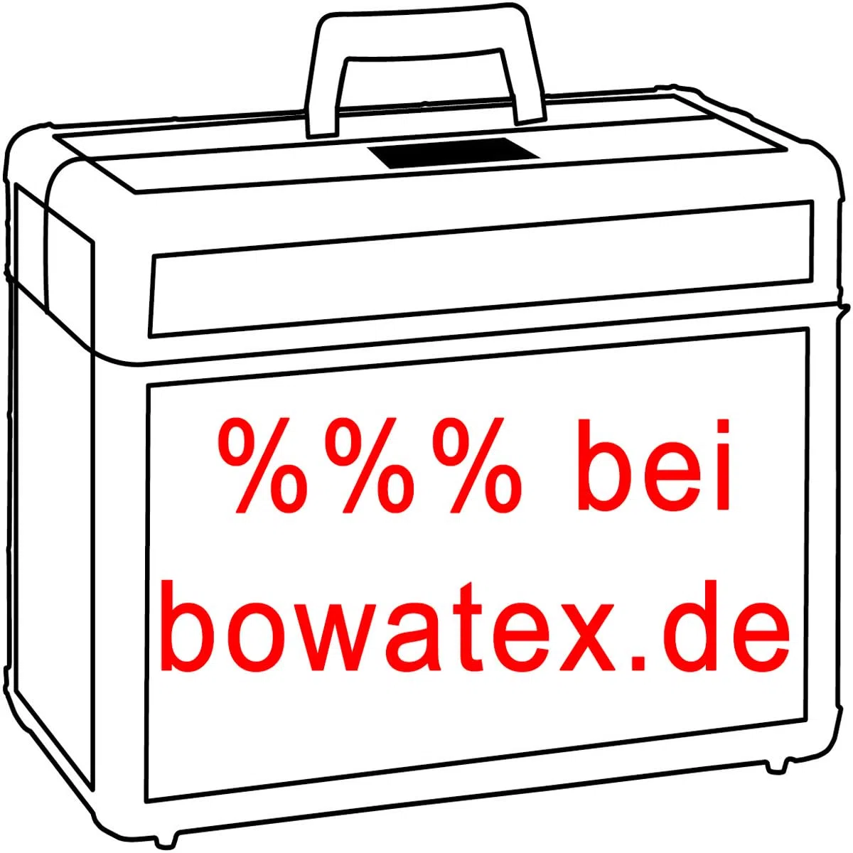 Pilotenkoffer Aktenkoffer Dokumentenkoffer 49 cm Schwarz