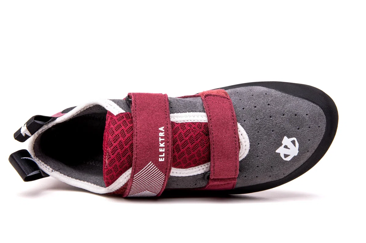 Evolv Elektra Damen Kletterschuh, Merlot/Grau
