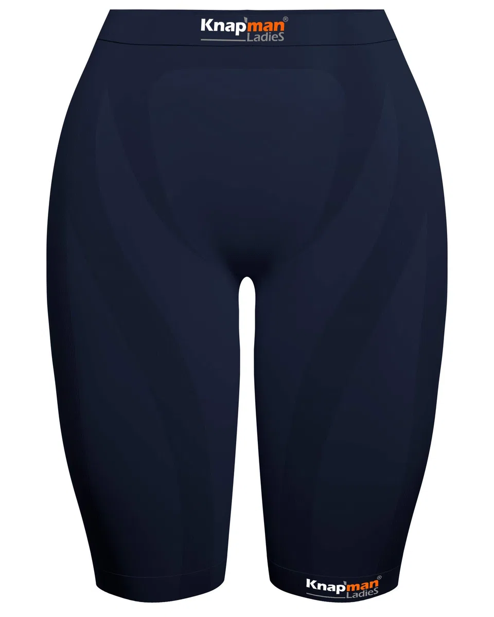 Knapman Damen Zoned Kompressionshose 45% Navy Blue