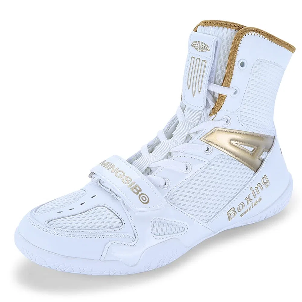Unisex Boxschuhe Männer ma'am Kniebeugenschuhe Ringerschuhe Jugend Muay Thai Taekwondo Boxen Trainingsschuhe Kampfsportschuhe AtmungsaktivGroße 46 47