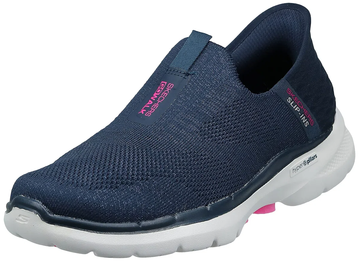 Skechers Go Walk 6-Fabulous View Hands Free Schlupfschuh-Sneaker für Damen