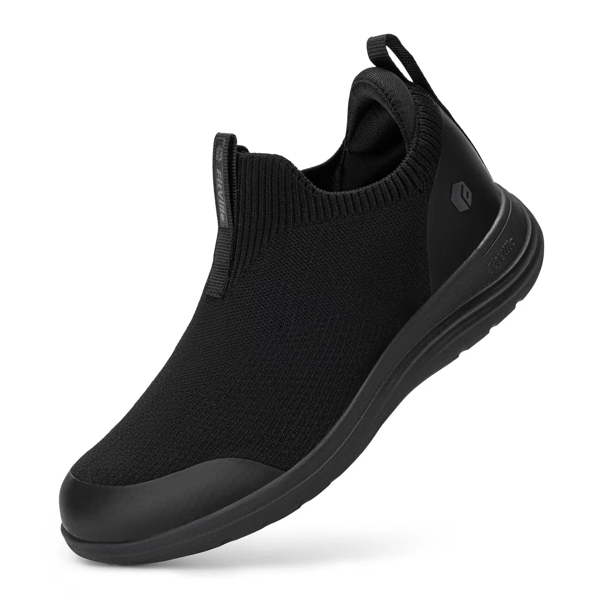 FitVille Slip on Sneaker Damen Extra Weite Walkingschuhe Atmungsaktive Turnschuhe Leichte Freizeitschuhe Freihändige Schlupfschuhe Bequeme Sportschuhe Fitness Jogging Outdoor Gym BriskWalk V3