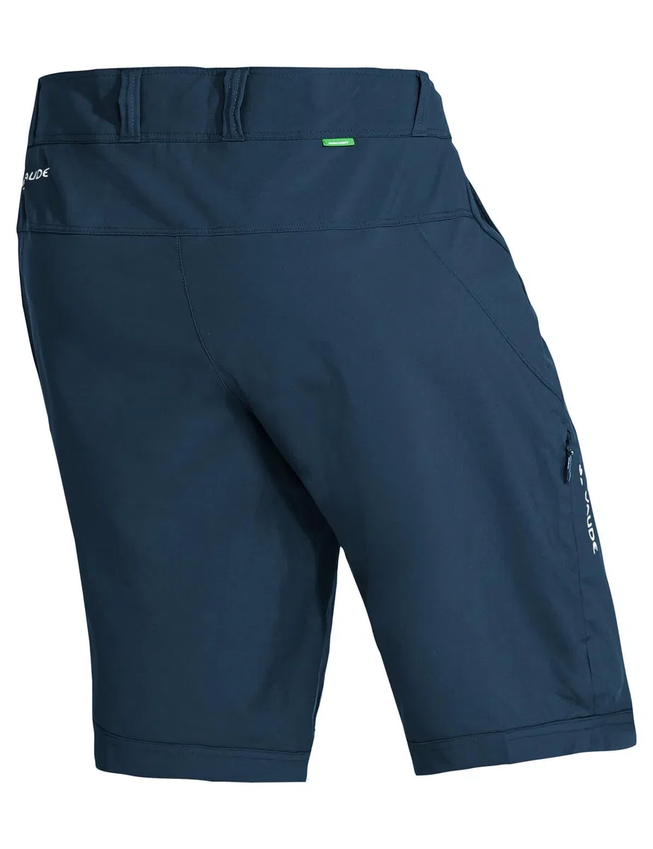 VAUDE Women's Ledro Shorts - Gepolsterte MTB-Shorts mit Innenhose - atmungsaktive & elastische Fahrradhose