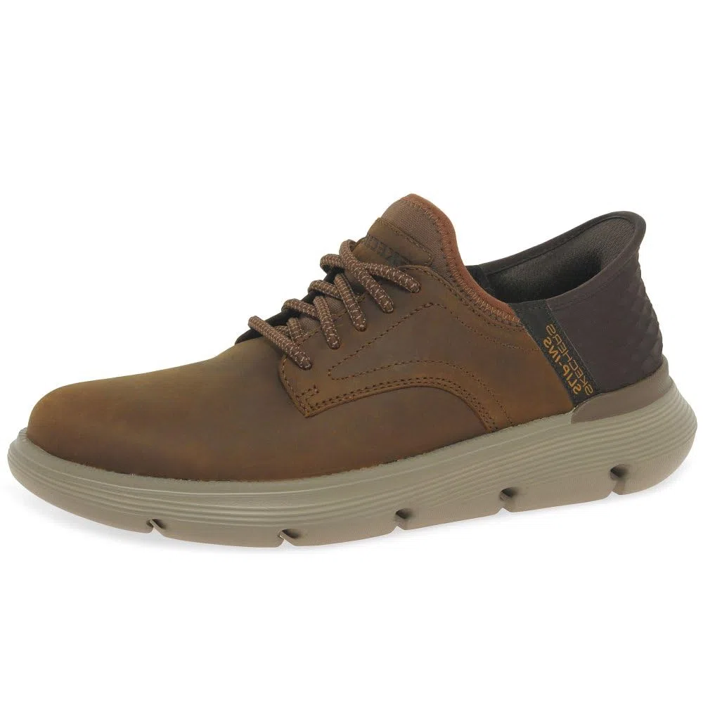 Skechers Garza – Gervin, lässige Herren-Schlupfschuhe