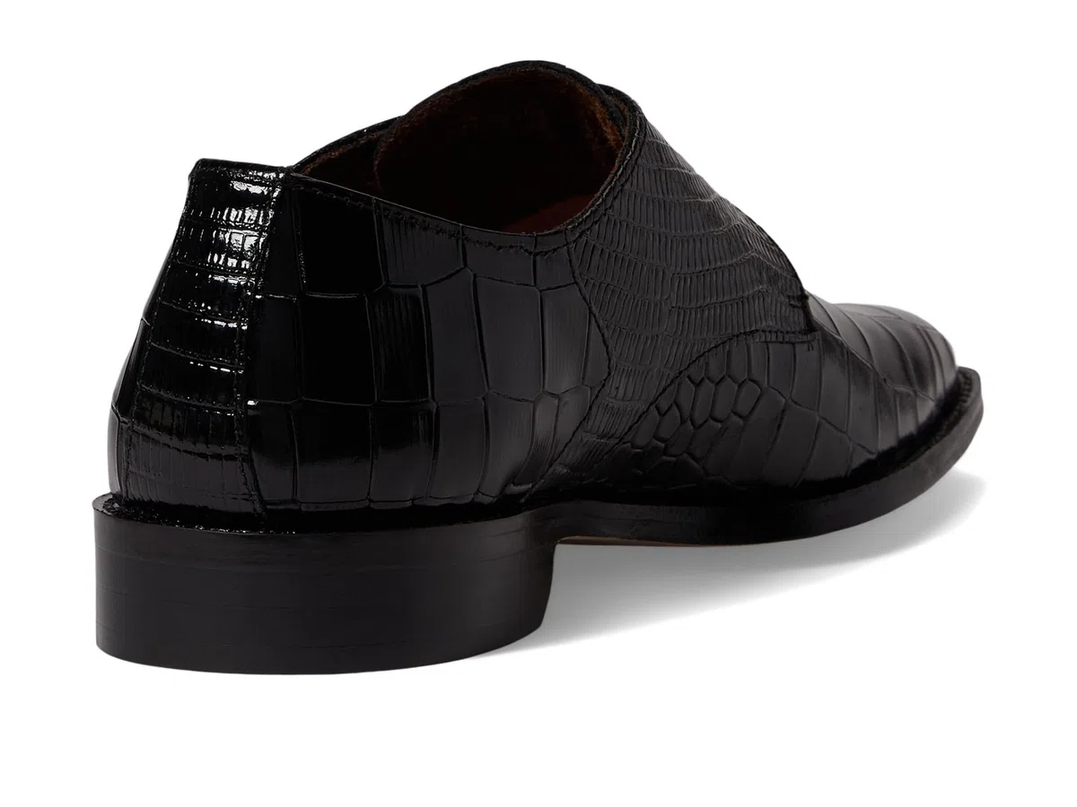 STACY ADAMS Herren Rapino Monk Strap mit einfarbiger Zehenpartie Mönch-Schnallenschuh