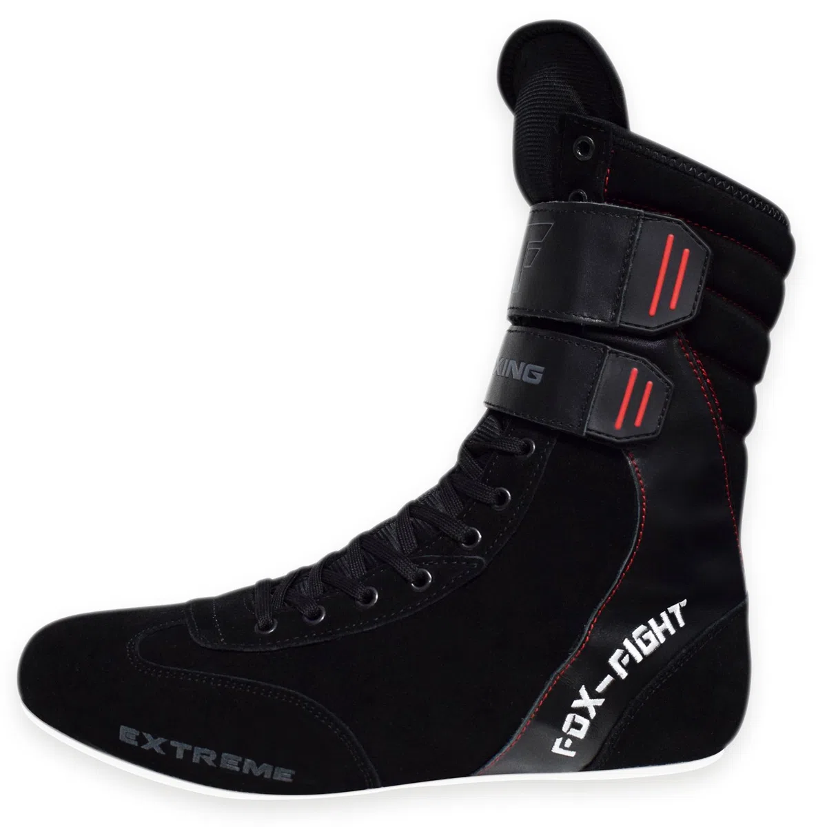 FOX-FIGHT Extreme Boxstiefel aus echtem Leder professionelle hochwertige Qualität Boxen Boxing Schuhe Boxschuhe Box Hog Boots