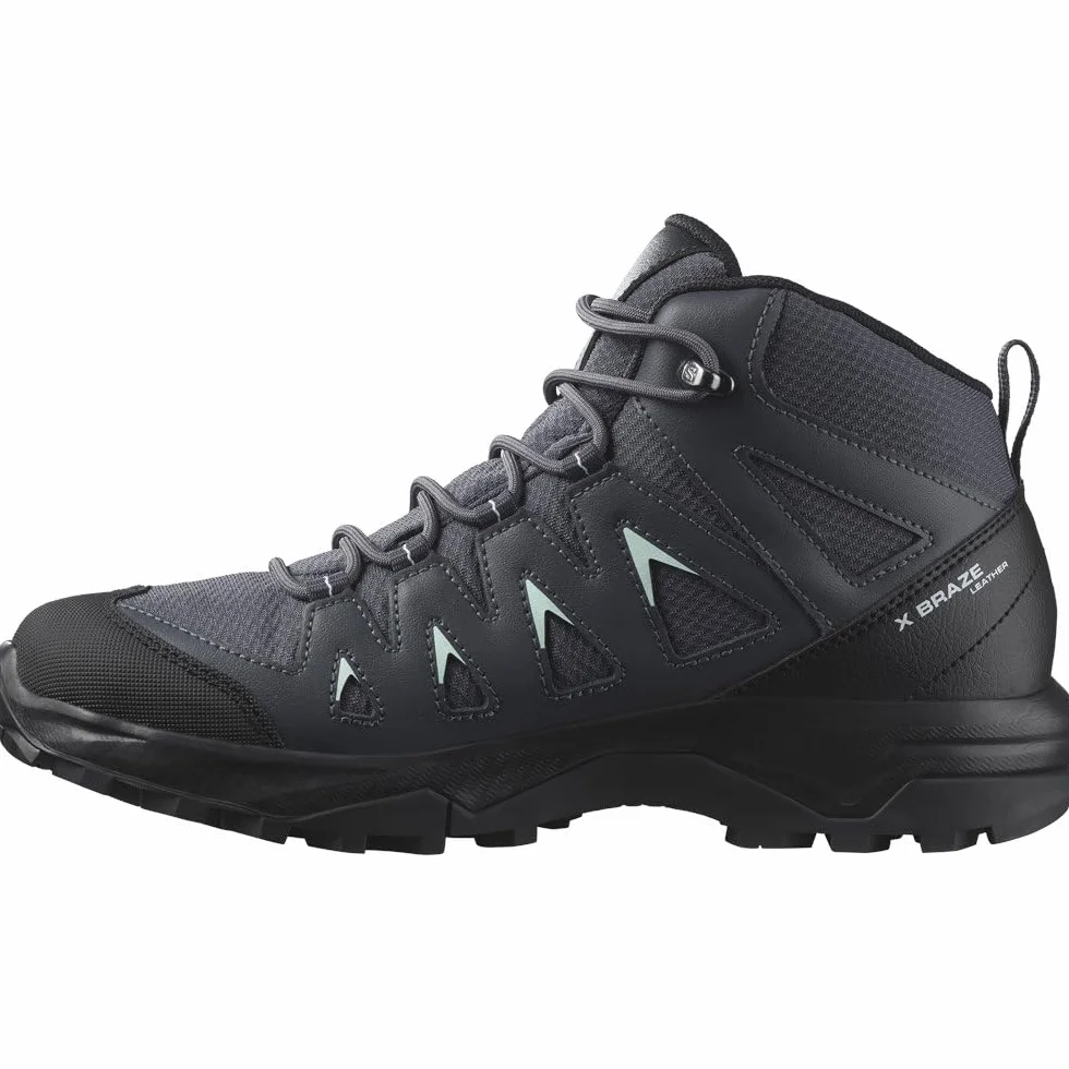 SALOMON X Braze Mid Gore-Tex Damen Outdoorschuhe, Hiking-Basics, Sportliches Design