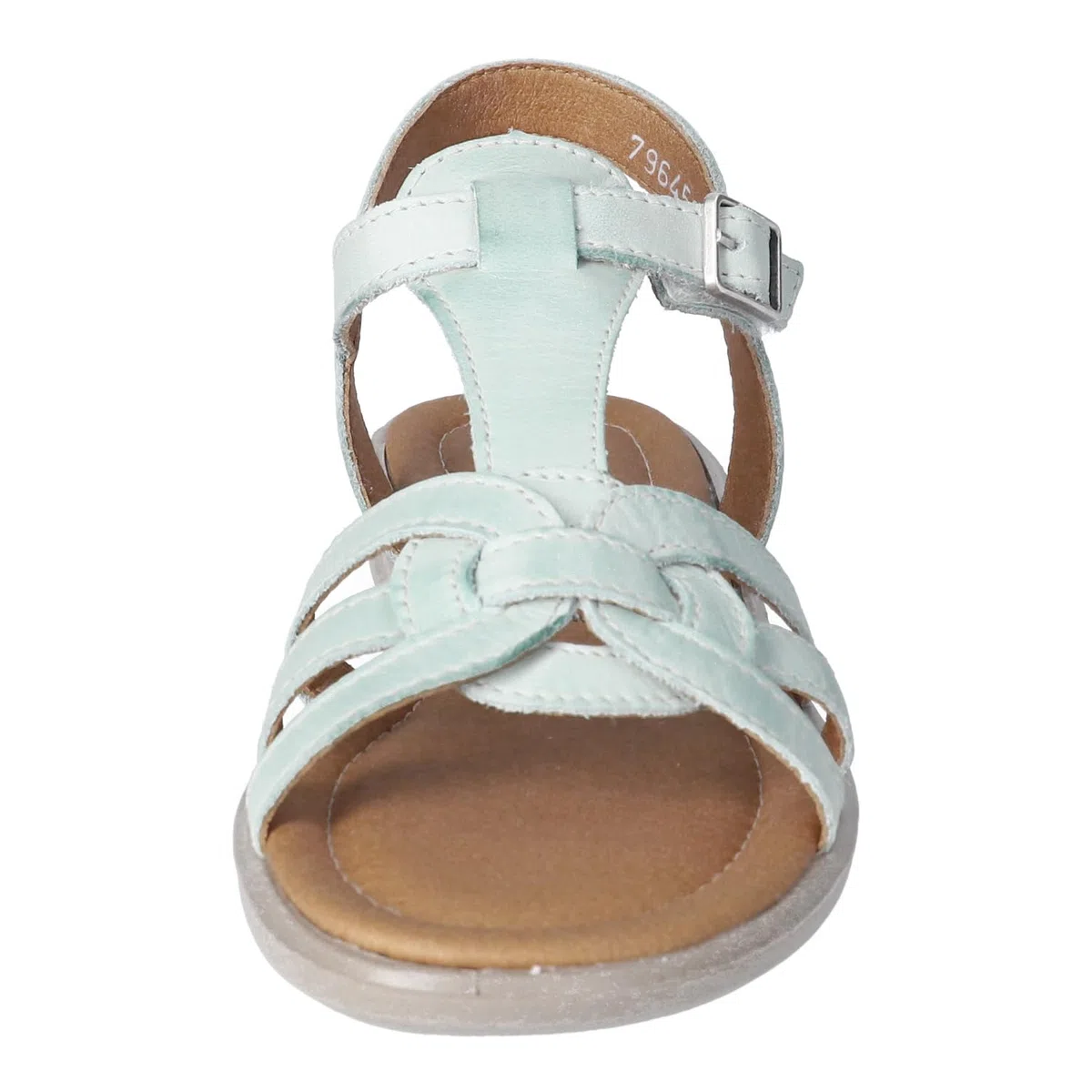 RICOSTA Riemchensandalen Birte - rutschfeste Mädchen-Sandalen - Flache Sandalen für Kinder - Echtleder-Sandaletten