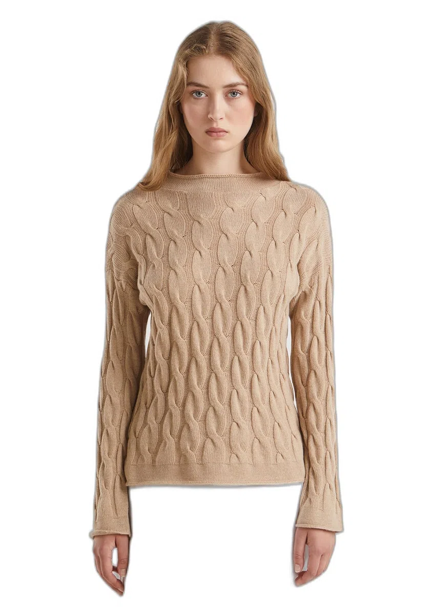 United Colors of Benetton Damen Trikot Rollkragen M/L 1335d2467 Damen Trikot Rollkragen M/L 1335d2467 Pullover, Beige 994 V5, XS (1er Pack)