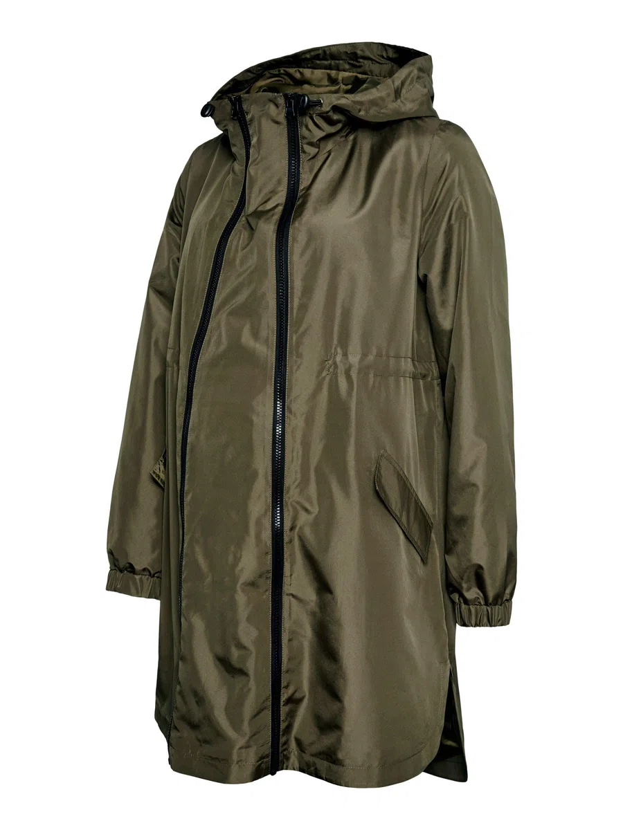 MAMALICIOUS Female Jacke Stehkragen Elastische Bündchen Mantel | Jacket