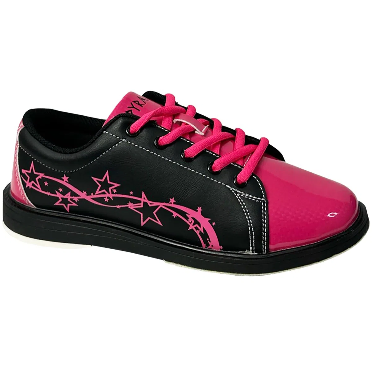 Pyramid Damen Rise Black/Hot Pink Bowlingschuhe