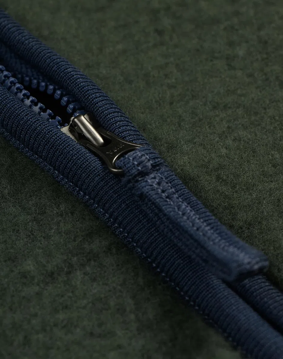 Dilling Kinder Weste aus Merino Wollfleece