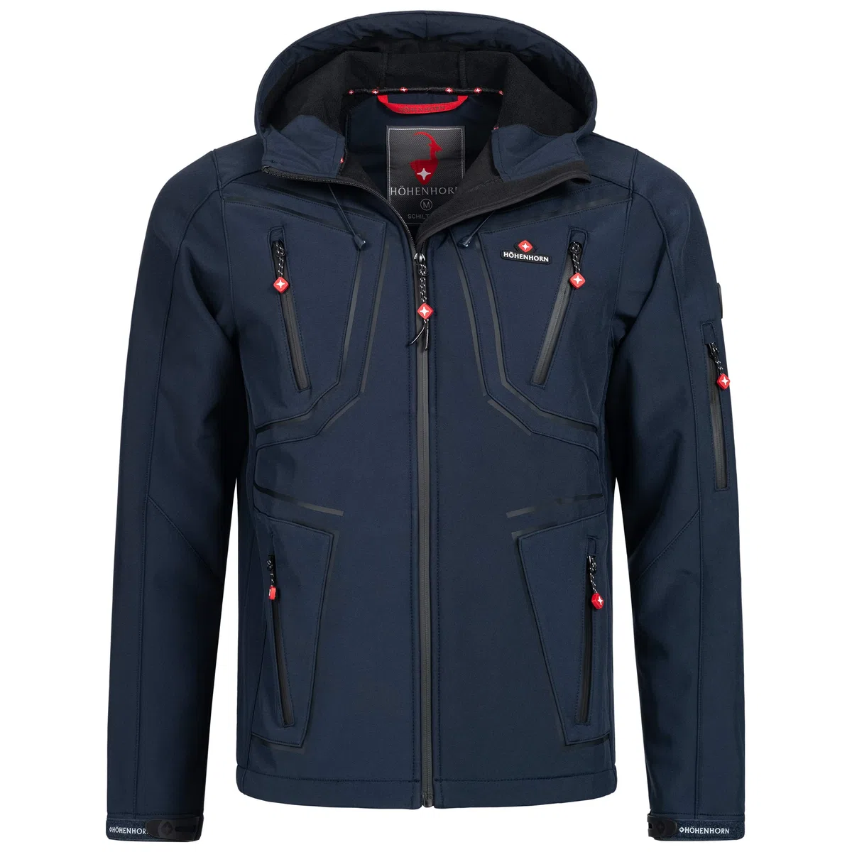 Höhenhorn Schilthorn Herren Softshell Jacke Outdoor Funktionsjacke Freizeitjacke Wasserabweisend Atmungsaktiv Winddicht
