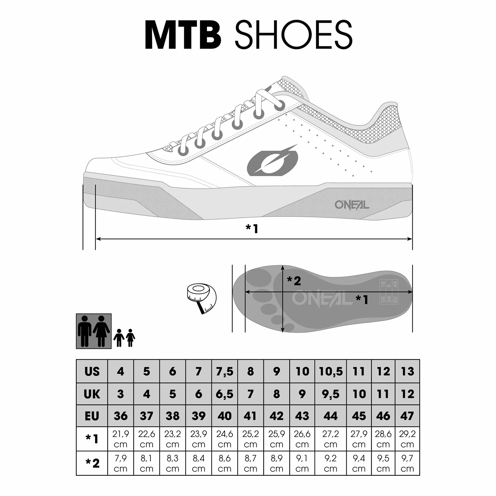 O'Neal Mountainbike-Schuhe MTB Downhill Freeride
