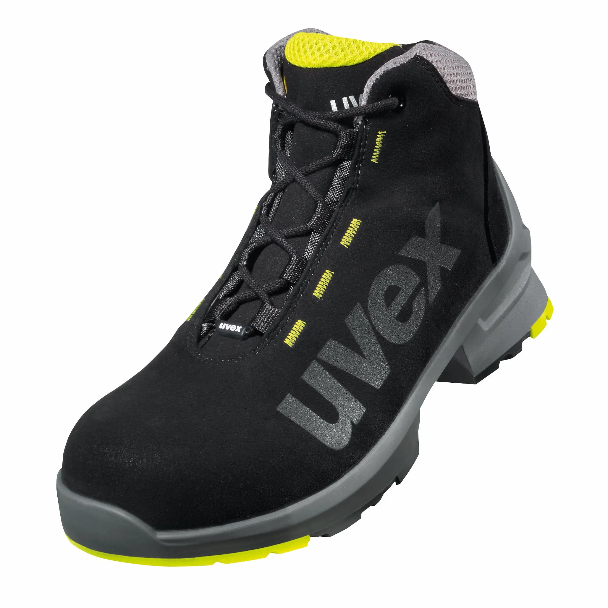 Uvex 1 Arbeitsstiefel - S2-Sicherheitsstiefel SRC ESD - Schwarz