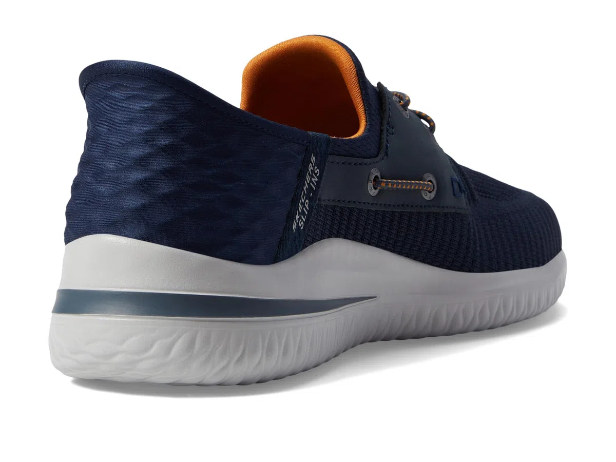 Skechers Herren Delson 3.0 Roth Slip-InTurnschuhe