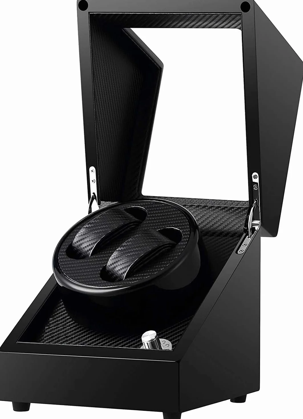 Uten Uhrenbeweger für 2 Uhren Uhrendreher Automatikuhren, Uhren Aufbewahrungsbox, Geschenk