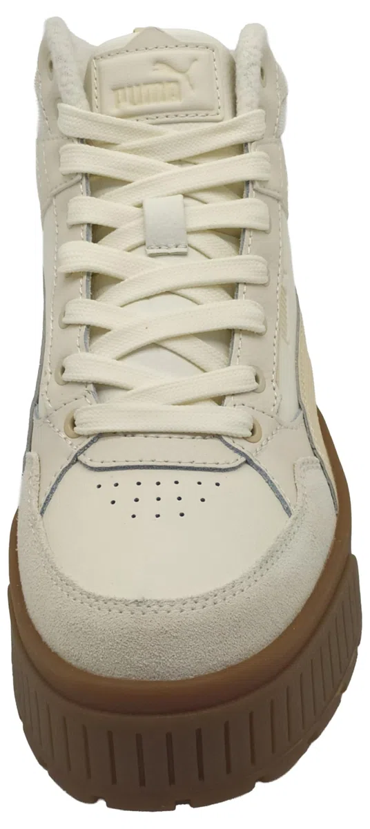 Puma Damen Karmen Ii Idol Mid ShoesPUMA Damen Karmen II Idol Mid Schuhe, White-Mauve Mist-Feather Gray, Größe 40