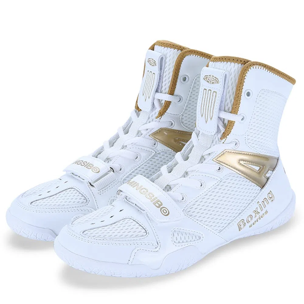 Unisex Boxschuhe Männer ma'am Kniebeugenschuhe Ringerschuhe Jugend Muay Thai Taekwondo Boxen Trainingsschuhe Kampfsportschuhe AtmungsaktivGroße 46 47