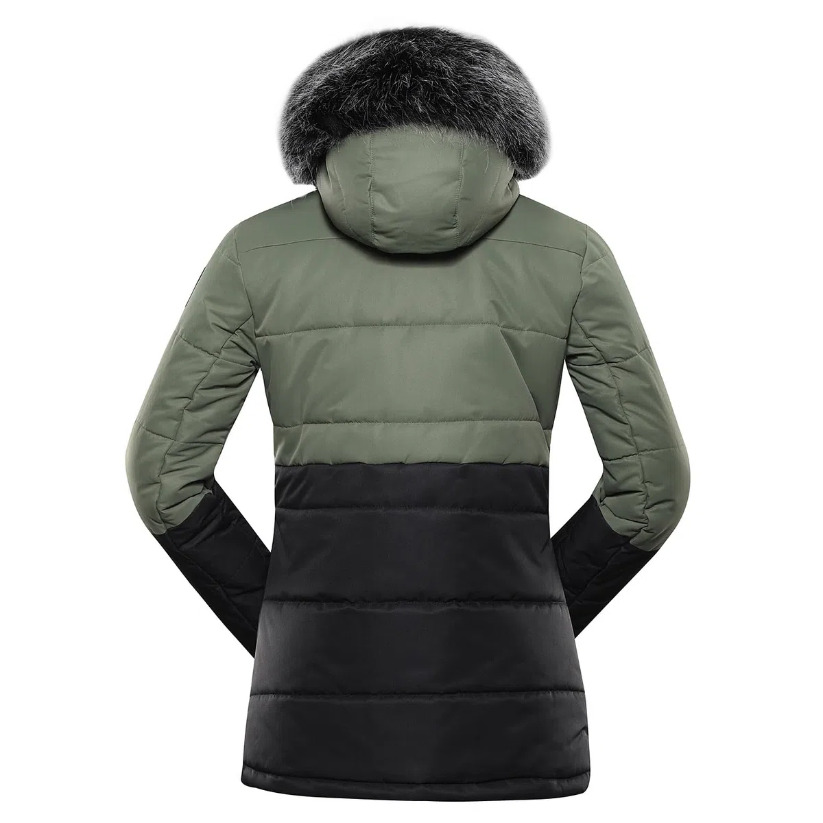 ALPINE PRO EGYPA Damen Winterjacke, Outdoor Jacke, Leicht Wanderjacke, Skijacke, Sportjacke, Funktionsjacke, PUFFY Stil, Bergjacke, Winddichte, Wasserdichte und Atmungsaktive Jacke mit Warmfutter
