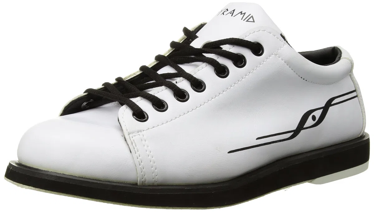 Pyramid Ram Bowling-Schuhe für Herren, Weiß