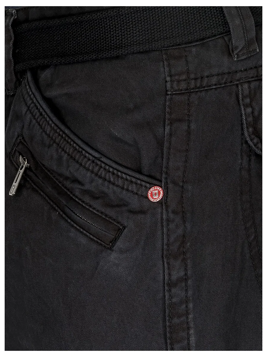 Timezone BenitoTZ Herren Cargohose Benito mit Stoffgürtel