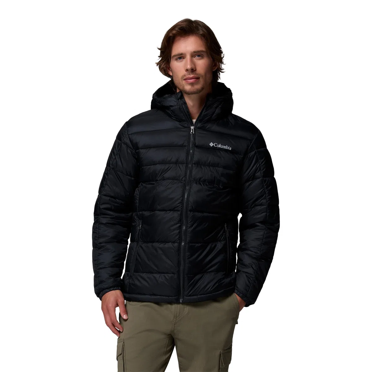 Columbia Herren Buck Butte 2 Insulated Hooded Jacket Pufferjacke mit Kapuze (1er Pack)