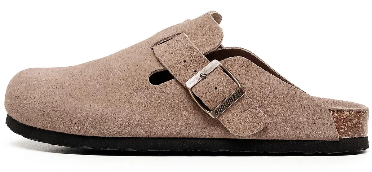 Clogs for Women, Womens Clogs- Mules House Slipers with Arch Support and Adjustable Buckle