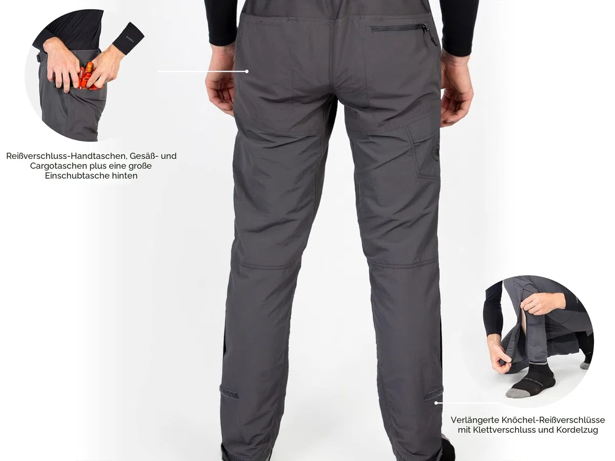Endura Herren Hummvee Cycling Trouser II | Clickfast Compatible | Mountain Bike Trousers | MTB | Trail | Commute | City Hose