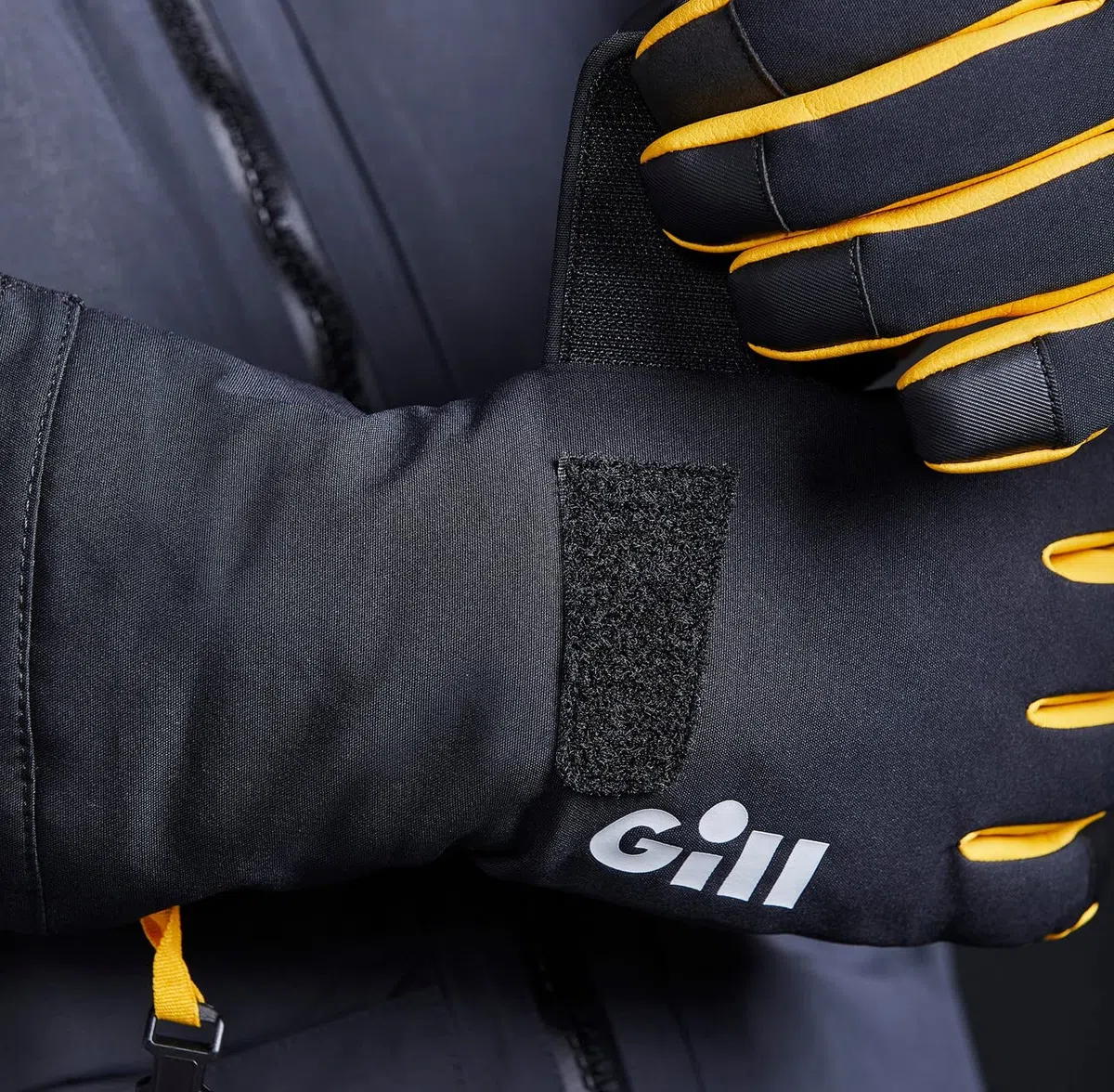 Gill Helmsman Gloves 7805 - Schwarz - Atmungsaktiv wasserdicht sprühfest