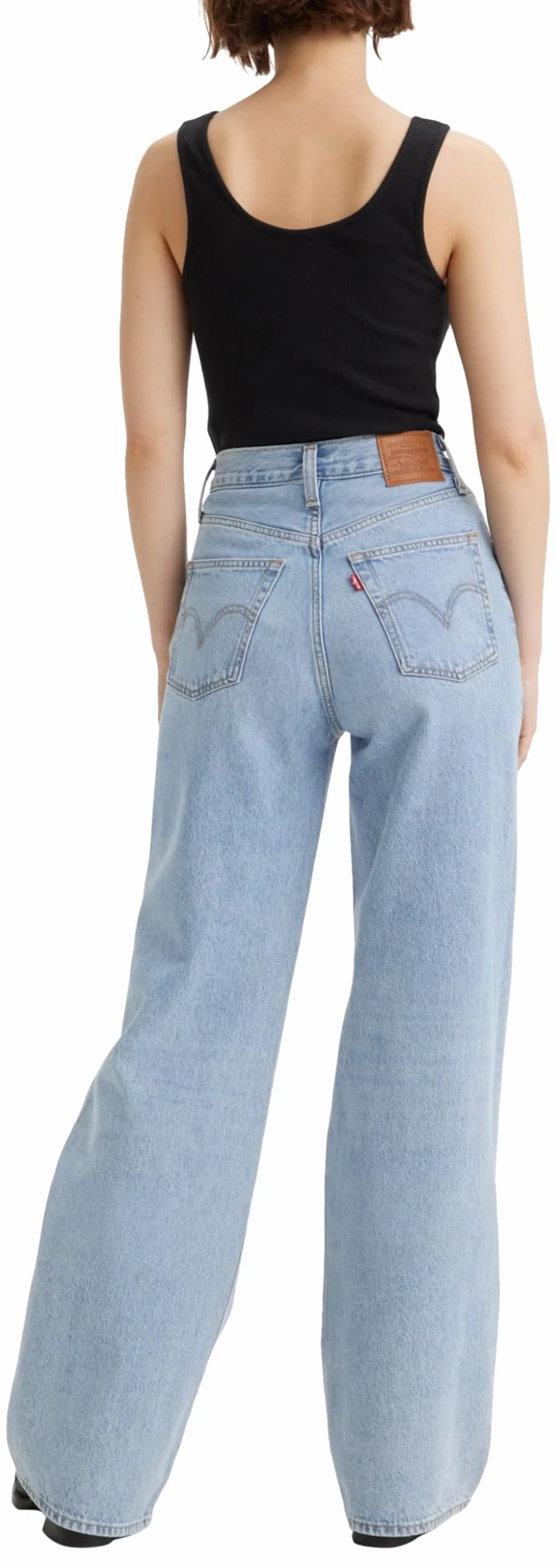Levi's Damen Ribcage Wide Leg Jeans