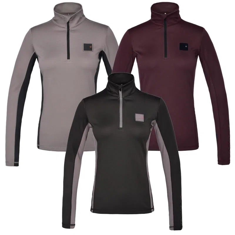 Kingsland Damen Trainingsshirt KLmaxine mit 1/2 Zip