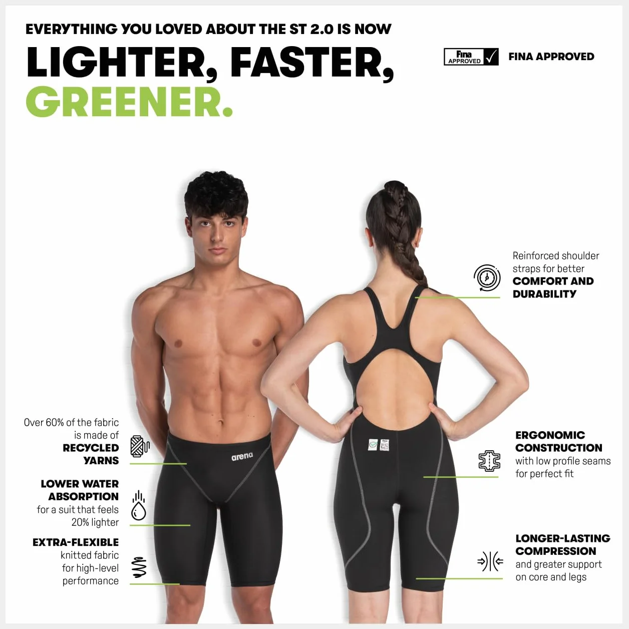 Arena Herren Powerskin St Next Jammer. Swim Briefs, Blau, 5 EU
