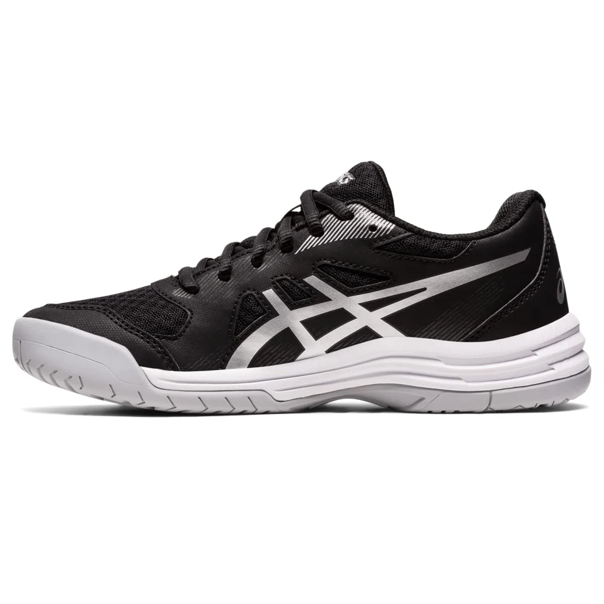 ASICS Damen Volleyballschuhe Upcourt 5 Volleyballschuh White, Turquoise 40 EU