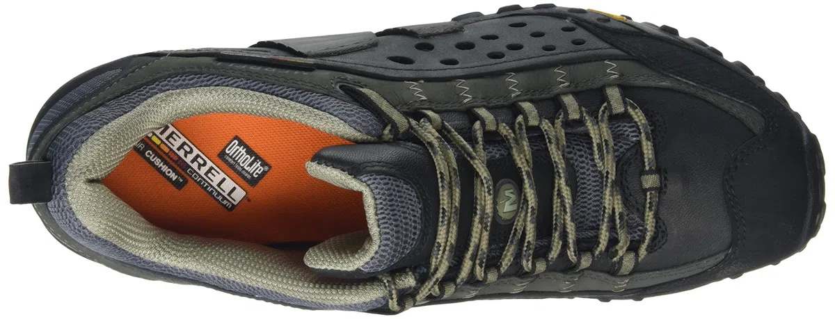 Merrell J75359 INTERCEPT/BLACK/GREY, Herren Sportschuhe - Wandern