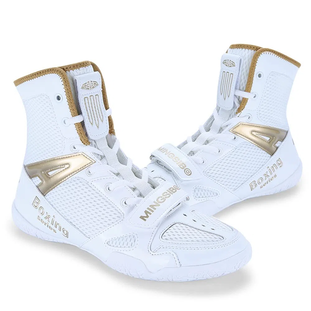 Unisex Boxschuhe Männer ma'am Kniebeugenschuhe Ringerschuhe Jugend Muay Thai Taekwondo Boxen Trainingsschuhe Kampfsportschuhe AtmungsaktivGroße 46 47